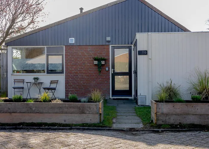 6-persoons Met Omheinde Tuin Vlakbij Strand, Hond Welkom Semesterbostad