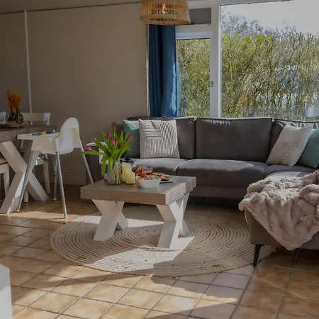 6-Persoons Huis Met Omheinde Tuin Vlakbij Strand, Hond Welkom Σπίτι διακοπών