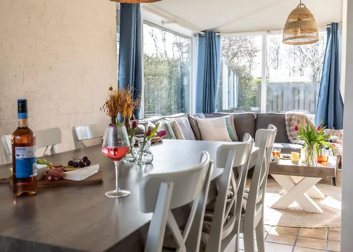 6-Persoons Huis Met Omheinde Tuin Vlakbij Strand, Hond Welkom Σπίτι διακοπών *